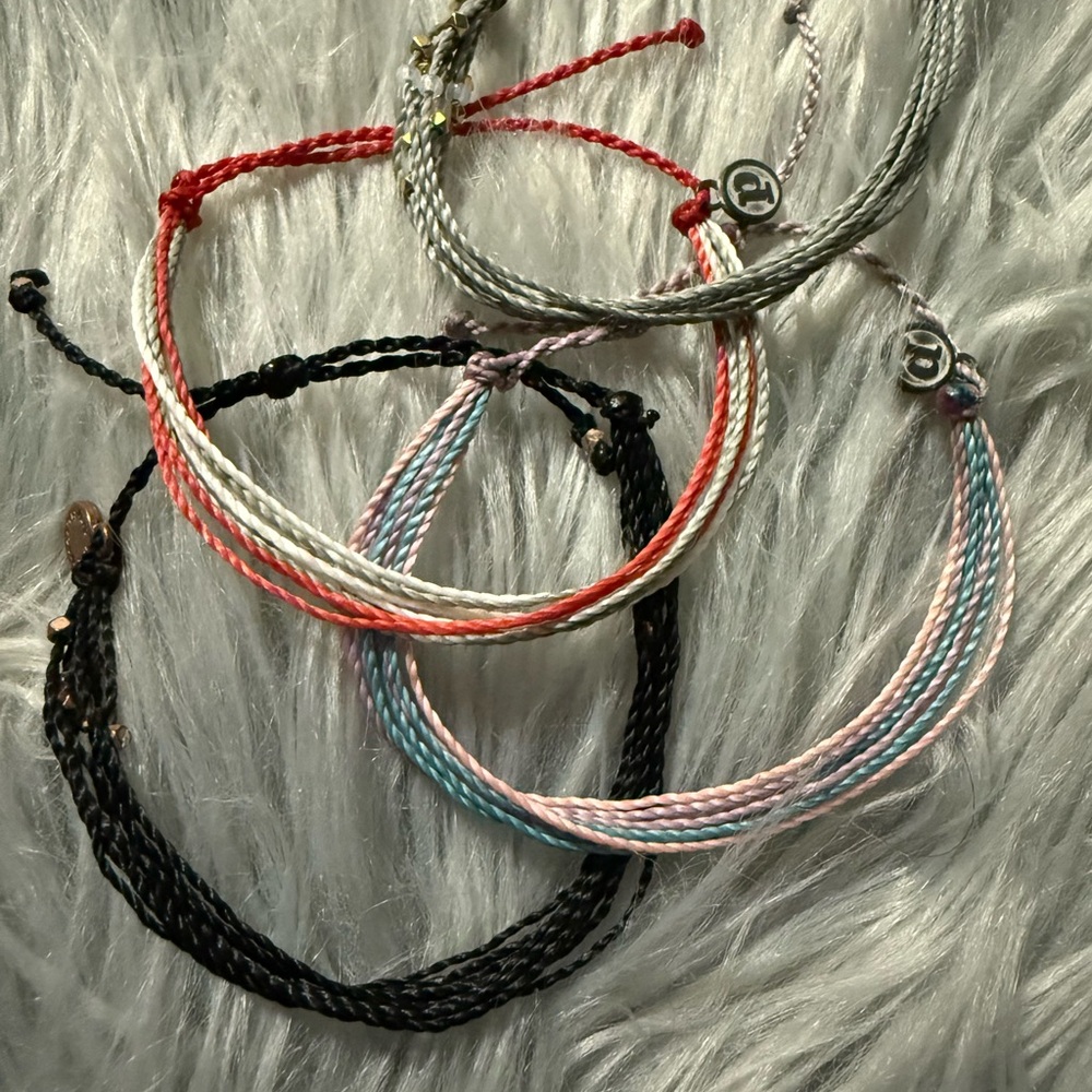 Lot of 4 Pura Vida Bracelets
